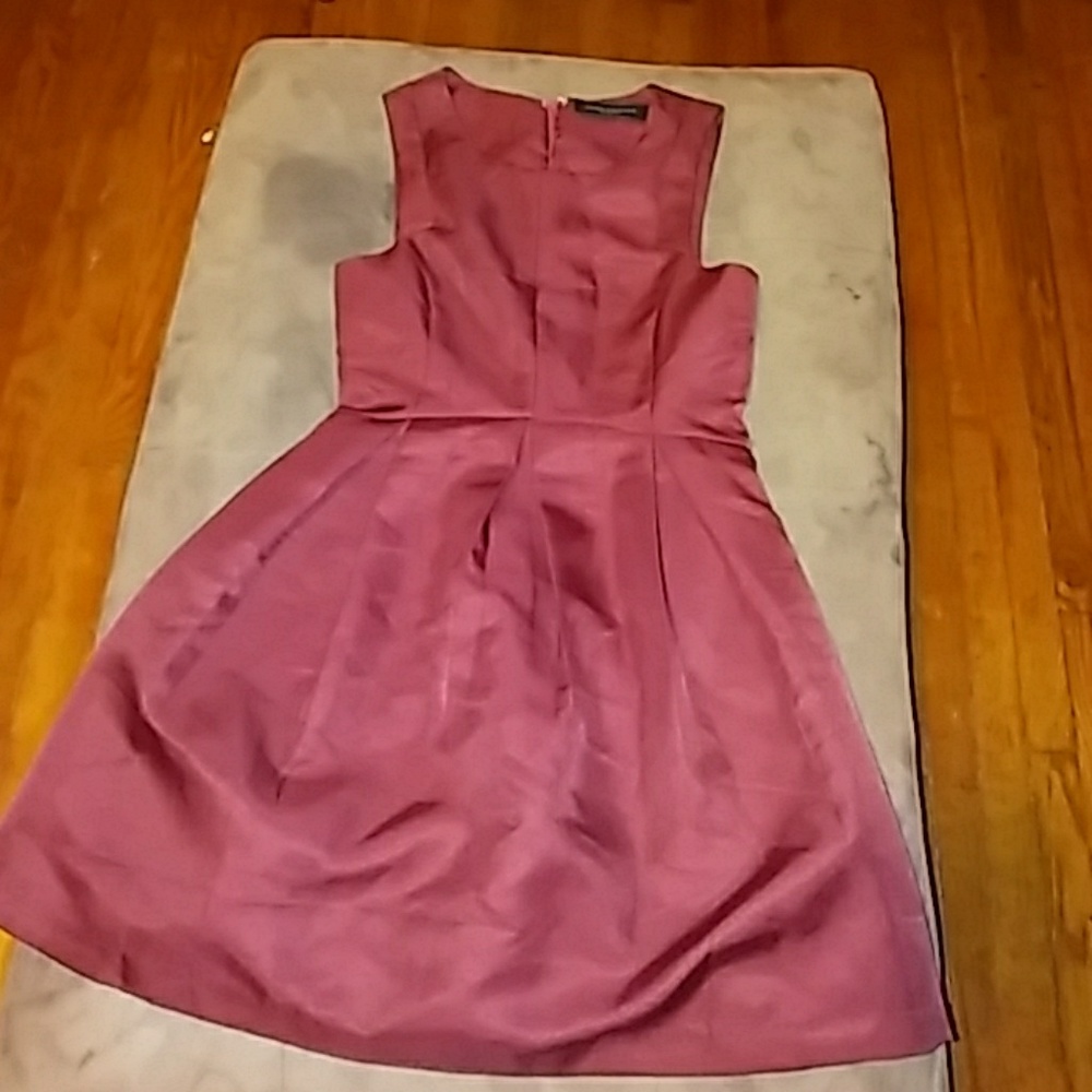 Akira Burgundy dress